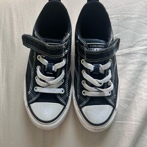 Converse Kids Black and White Sneakers